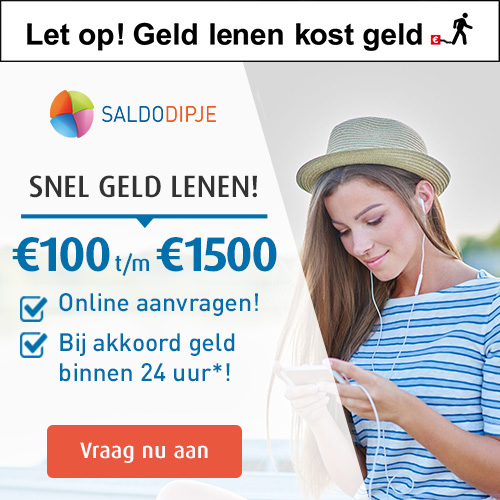 Saldodipje kleine lening